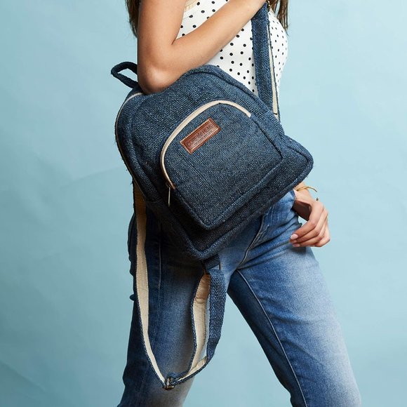Women Men Himal Blue Lightweight Handmade Boho Purse main image 6